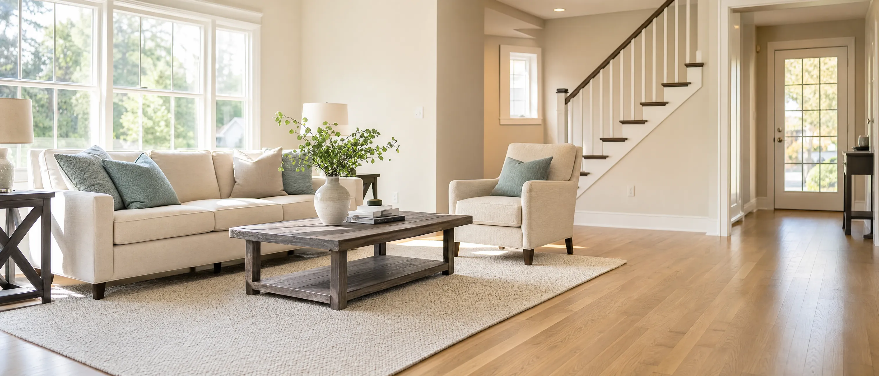 A bright, freshly cleaned space by Canary Cleaning Co.